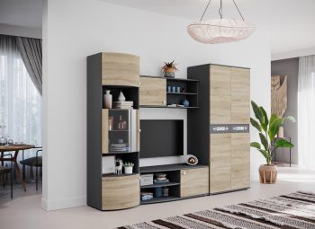 Mobila Sufragerie - Living Harmony - Configuratia