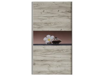 Usa dulap Galardo - stejar si print 5.2