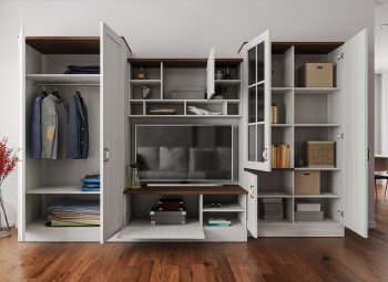 Set Mobilier Living Melos - Configuratia 1 deschis