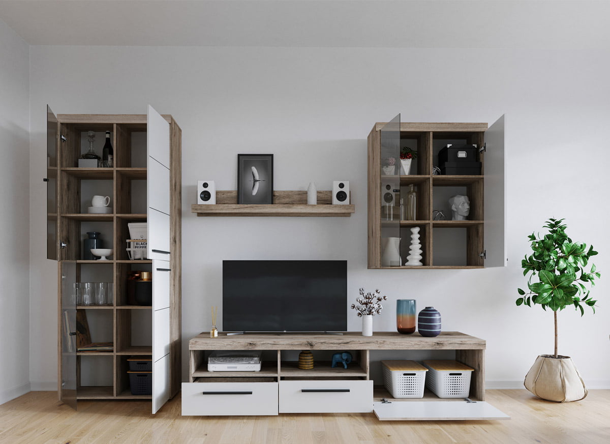 Set Mobilier Living Beta - Configuratia 6 - 1 | YEO