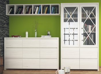 Vitrina cu 2 Usi - Living Qubix