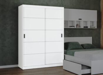 Dulap alb dormitor - Blanco - 5 - 138cm