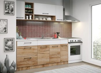 Bucataria Bonita – Configuratia 21 – 173.2 cm lateral
