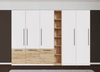 Dulap dormitor - 281 cm - Timber - imagine 2