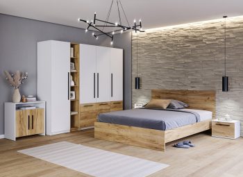 Set Mobilier Dormitor complet Timber 2