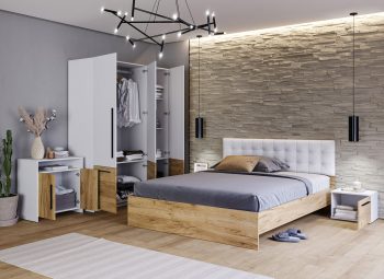 Dulap - 179 cm - Dormitor Timber - imagine 3