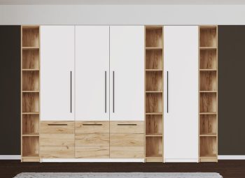 Dulap dormitor - 286 cm - Timber - imagine 5
