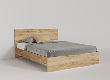 Pat matrimonial dormitor netapitat - Timber