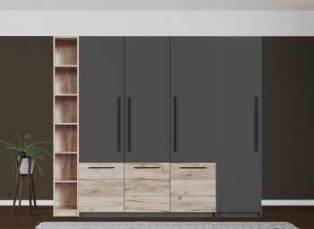 Dulap Novo - 230 cm - Configuratia 2
