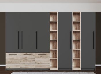 Dulap Novo - 309 cm - Configuratia 3