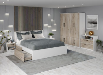 Dormitor Provence tapitat - Configuratia 10