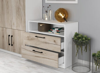 Set mobila dormitor complet cu pat tapitat - Provence - 19 - imagine 7