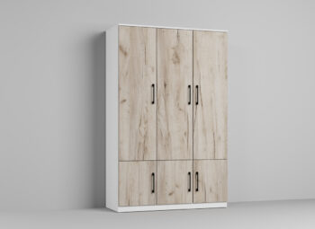 Dulap Provence - 124 cm - D1 stejar integral