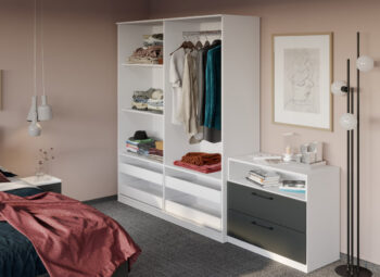 Dulap Dormitor Mara - 164.4 cm - D1 deschis