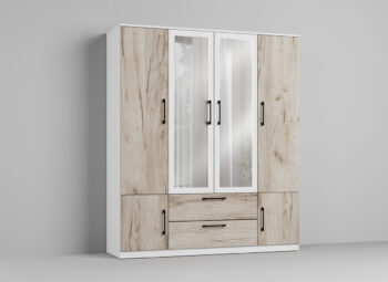 Dulap Provence - 165 cm cu oglinda