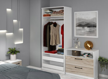 Dulap Provence - 83 cm - D5 cu oglindă - imagine 2