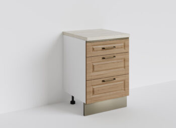 Corp Inferior cu Sertar 600 - Bucatarie Almos - Lemn Natur