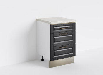 Corp Inferior cu Sertar 600 - Bucatarie Almos - Gri Antracit