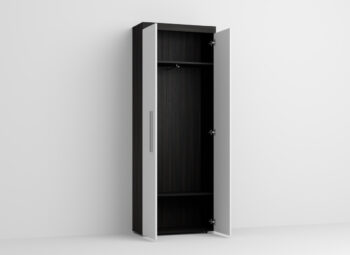 Dulap doua usi Alb cu Ferrara - Living Max