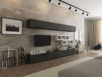 Living Star - Gri Antracit - C21 fara dulap
