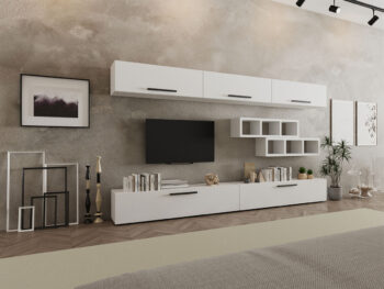 Living Star - Stejar Gri cu Alb - C20 fara dulap