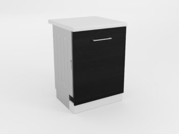 Front masina de spalat vase ferarra - Bucataria Noir inchis
