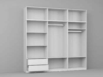 Dressing haine Alb 247,4 cm - C14-studio