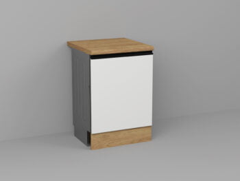 Corp masina de spalat vase Alb 600 - Ava inchis