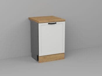 Corp masina de spalat vase Alb 600 - Soho cu masina