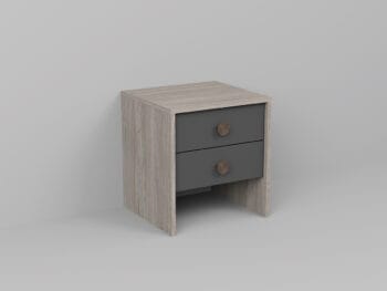 Set noptiere Gri - Dormitor Saturn